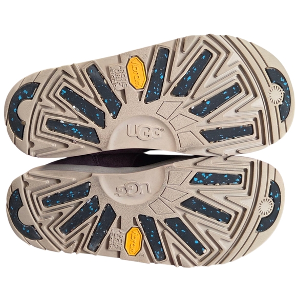 Ugg Isley Women's Port Color Waterproof Leather Boots Size 6 ( No Pom Poms) - Picture 3 of 9